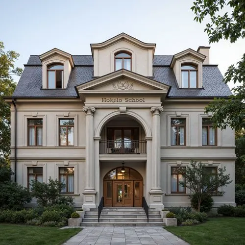 Schools Classicism Style Building Design Ideas