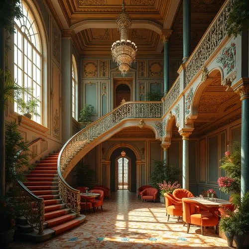Art Nouveau Style Social Housing Architecture Design Ideas