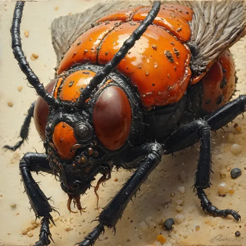 the plants and animals are in the water,pronotum,dicaeidae,cosmisoma,polyphaga,psittacula,pesadilla