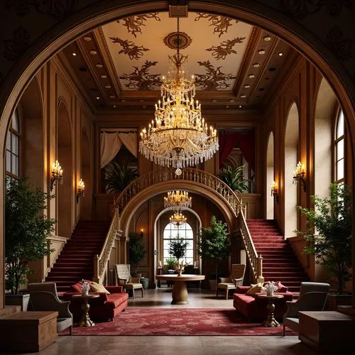 Airport Baroque Style Building Interior Design Ideas