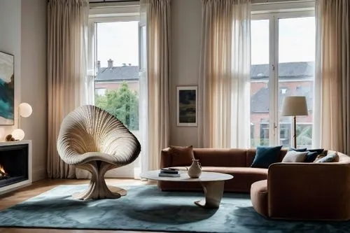danish furniture,chaise lounge,scandinavian style,window treatment,apartment lounge,modern decor,contemporary decor,sitting room,danish room,the living room of a photographer,soft furniture,livingroom