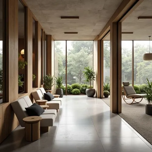 Minimalism Style Rehabilitation Center Building Design Ideas