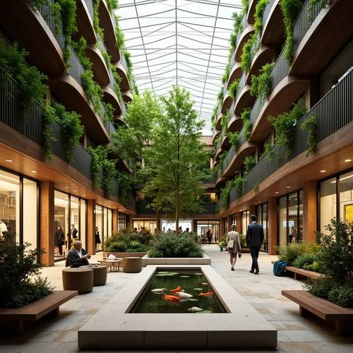 Futurism Style Shopping Centers Architecture Design Ideas