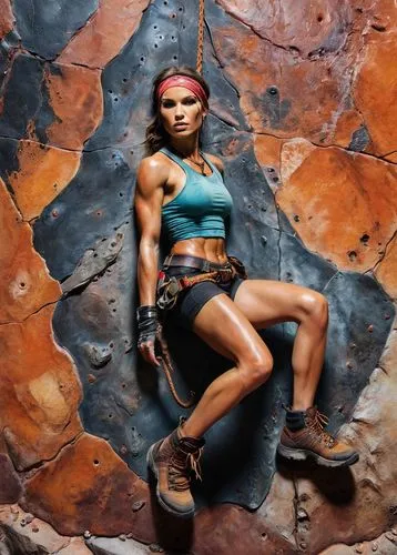 fit athletic body, A beautiful, stunning mixed media figure realistic photo using different texture, collage, fabric, powertex, acrylic paint. oil pastels, modeling paste, rust paint, mud, over skin c