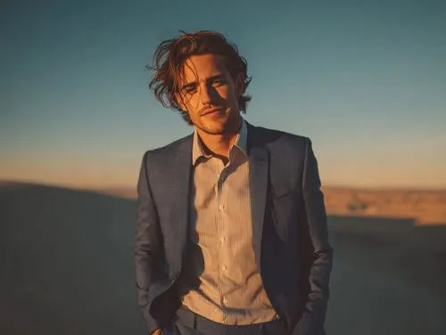 At the beginning of the video, the subject in the image stands naturally, facing the camera. Then, it slowly turns around. At the exact moment when its back is to the camera, the transformation begins