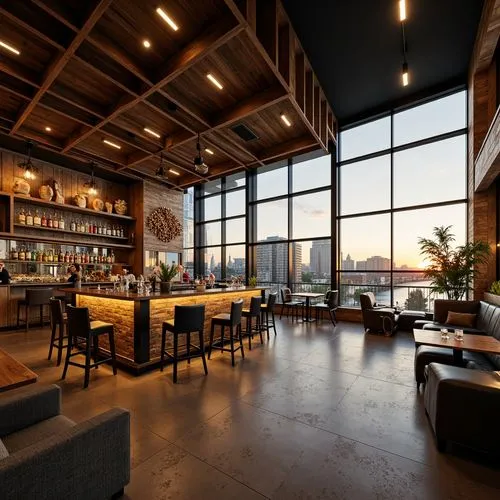 Bar Sustainable Architecture Design Ideas