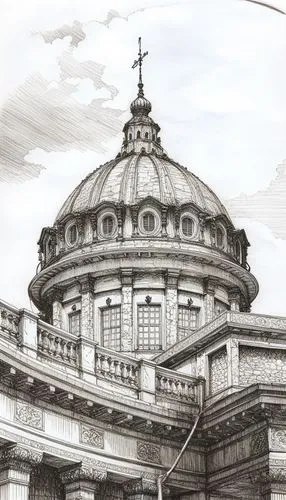 BOCETOS A LAPIZ ,sheldonian,sylvaticum,vaticana,basilica di san pietro in vaticano,ctesiphon,vaticano,borromini,st peter's basilica,saint peter's basilica,dome roof,sorbonne,dome,musei vaticani,pancur