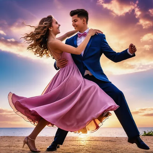 a couple dancing in prom and the boy lifting up the girl in the sky  and he is spinning her around ,dancing couple,ballroom dance,latin dance,salsa dance,dancesport,argentinian tango,tango argentino,d
