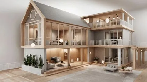 a modern, open concept living room and kitchen,dolls houses,doll house,model house,dollhouses,timber house,lofts,sky apartment,frame house,cubic house,an apartment,shared apartment,core renovation,int