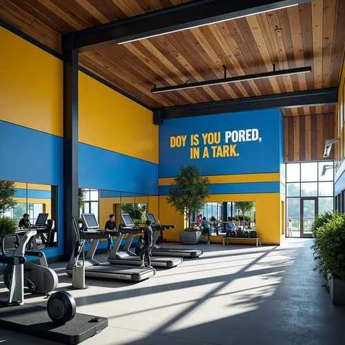 Gymnasium Romanesque Style Design Ideas