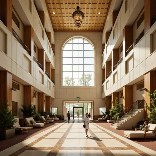 Art Deco Style Hospital Architecture Design Ideas
