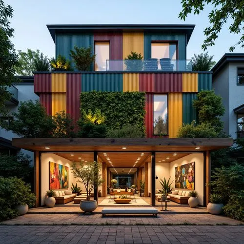 Hostel Fusion Architecture Design Ideas