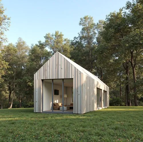 In the Forest,a small cabin made out of wood in the woods,timber house,inverted cottage,cubic house,wood doghouse,cube house,forest house,prefabricated,prefab,small cabin,frame house,quilt barn,summer
