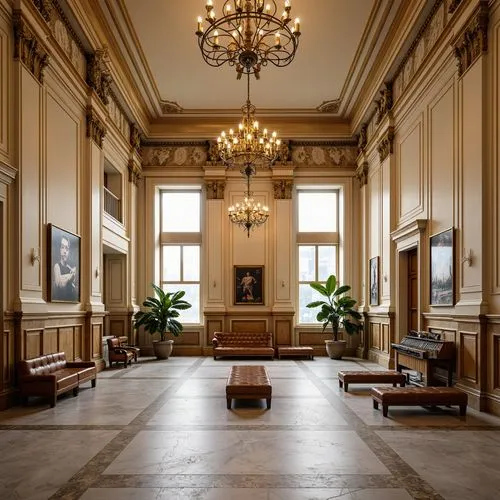 Neoclassicism Style Gymnasium Interior Design Ideas