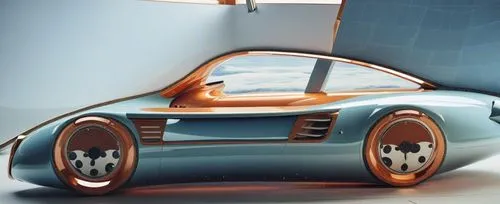 the car in the room is designed to look like it's flying