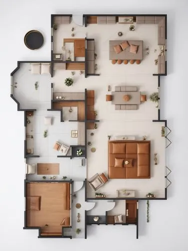 a floor plan of an apartment with four living rooms,floorplan home,floorplans,house floorplan,habitaciones,floorplan,an apartment,Photography,General,Realistic