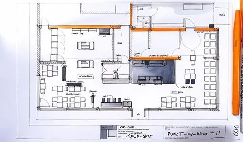 a drawing of a kitchen and living room with floor plans,house drawing,architect plan,floor plan,second plan,apartment,street plan