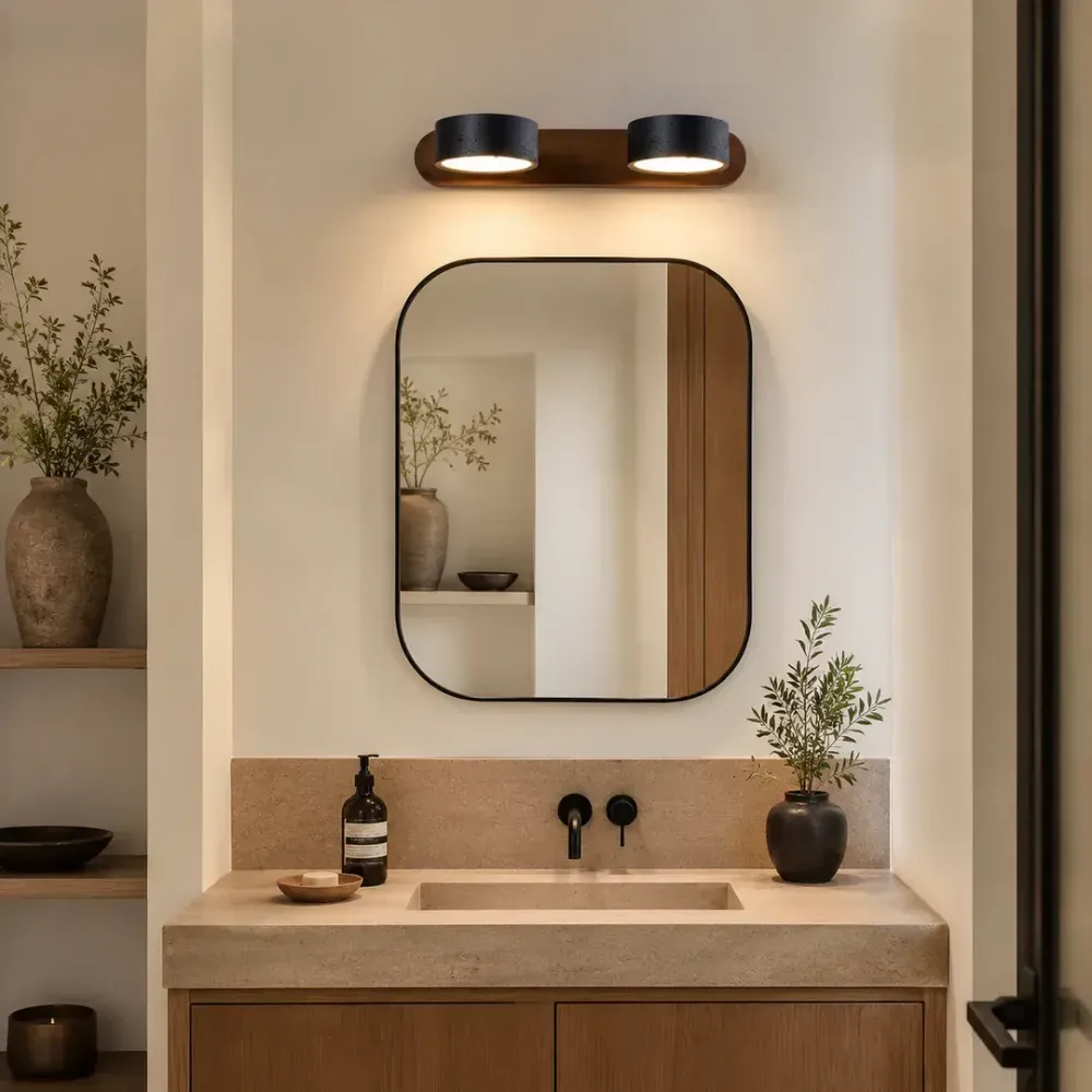 Tavreni Travertine Wall Lamp