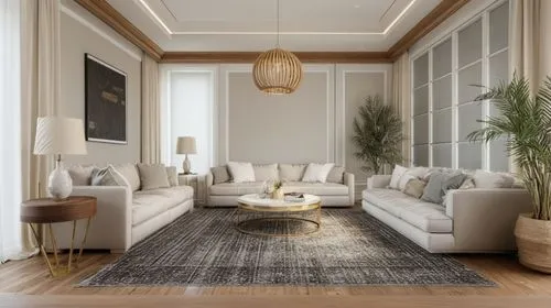 **Modern Living Room Prompt (English – for PromeAI)**

Design a luxurious contemporary modern living room with a clean, elegant, and minimalist aesthetic. Create a spacious and open layout featuring p