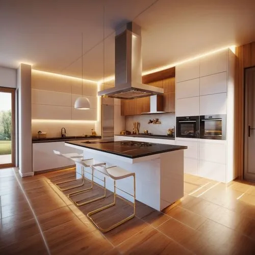 modern kitchen interior,modern kitchen,kitchen design,modern minimalist kitchen,kitchen interior,interior modern design,kitchen,tile kitchen,big kitchen,new kitchen,3d rendering,under-cabinet lighting