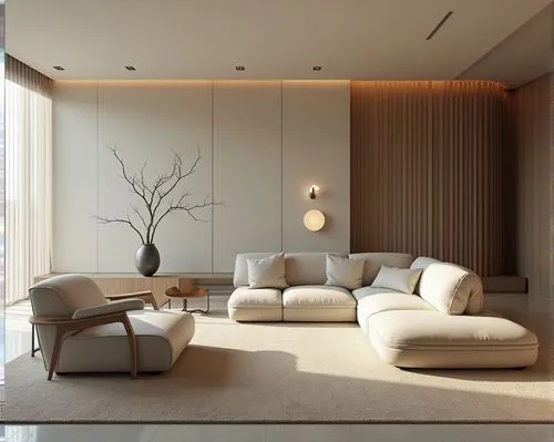  interior design,a room with furniture and a wall hanging on the side,modern minimalist lounge,modern living room,minotti,interior modern design,living room,livingroom,Photography,Documentary Photogra