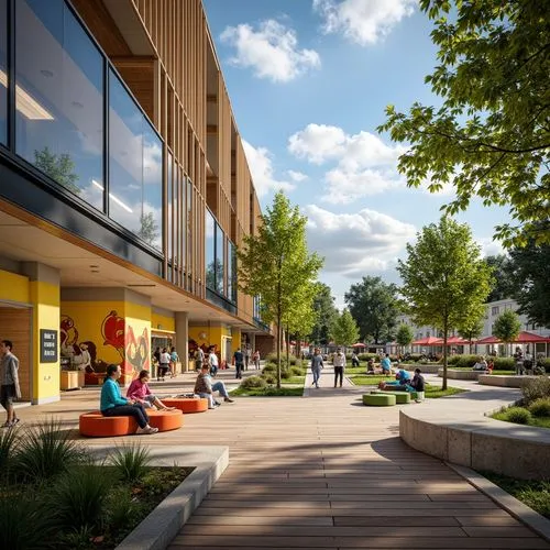Cultural Center Regionalism Style Residential Area Design Ideas