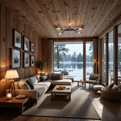 Scandinavian Style Villa Building and Interior Design Ideas