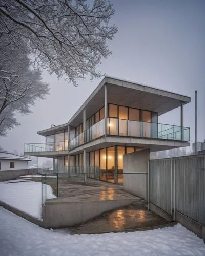 winter house,mid century house,dunes house,modern house,house with lake,modern architecture,archidaily,cubic house,timber house,house by the water,cube house,residential house,danish house,snow house,