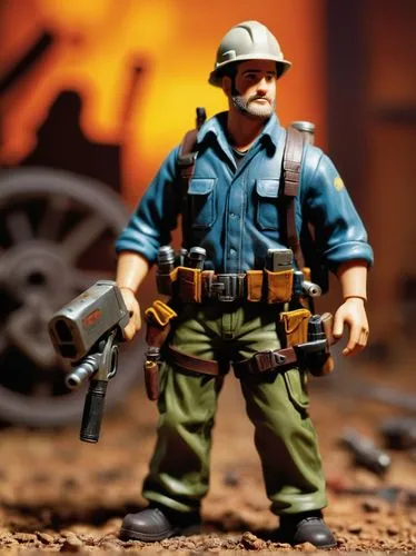Game Design, Character Design,collectible action figures,model train figure,actionfigure,war correspondent,red army rifleman,toy photos,vietnam veteran,the sandpiper general,blue-collar worker,policem