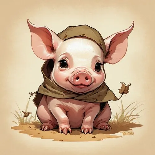 A baby pig,this is a little pig sitting in the grass,piglet,cartoon pig,mini pig,pig,domestic pig,pigmy,piglets,farm animal,teacup pigs,pot-bellied pig,little pigs,piggish,piggy,porker,oink,lucky pig,