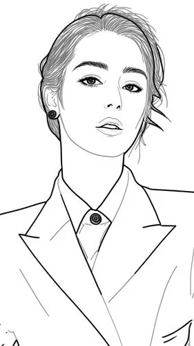 rotoscoped,yibo,uncolored,androgyny,androgynous,androgyne,wipp,line drawing,coreldraw,dooling,office line art,lineart,wipo,rotoscope,line draw,line art,pauling,vectoring,vectorization,suyin,Design Ske