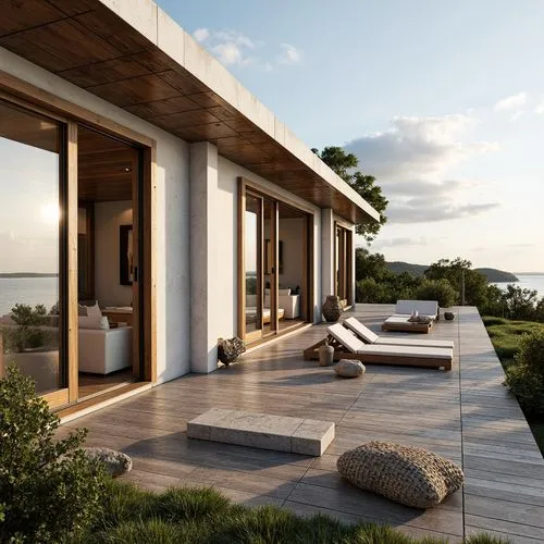 Beach Residential Minimalism Architecture Design Ideas