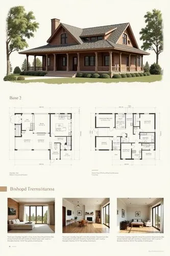 A professional architectural presentation board with a Pure background and a clean, minimalist design layout. The board includes:

Top Section: On the top left, a photorealistic render of a contempora