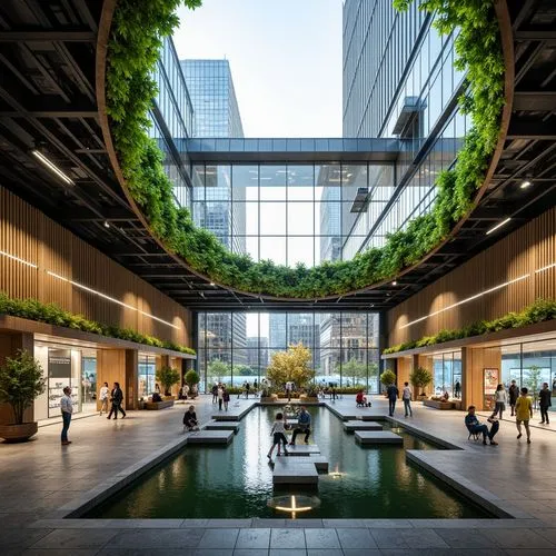 Exhibition Center Romanticism Style Architecture Design Ideas