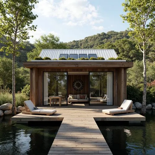 Boathouse Blobitecture Style Park Design Ideas
