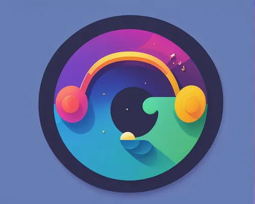Create a Discord logo with a playful and energetic vibe for a music server.,dribbble icon,circle icons,tiktok icon,fruit icons,fruits icons,ice cream icons,dribbble,spotify icon,fairy tale icons,vimeo