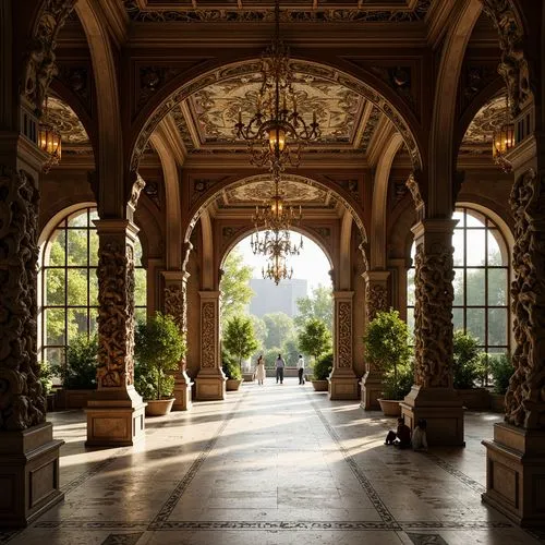 Pavilion Art Deco Style Architecture Design Ideas