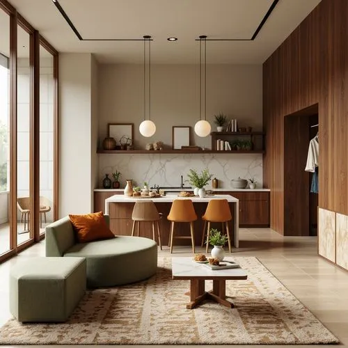 Mid-Century Modern Style Building Design Ideas