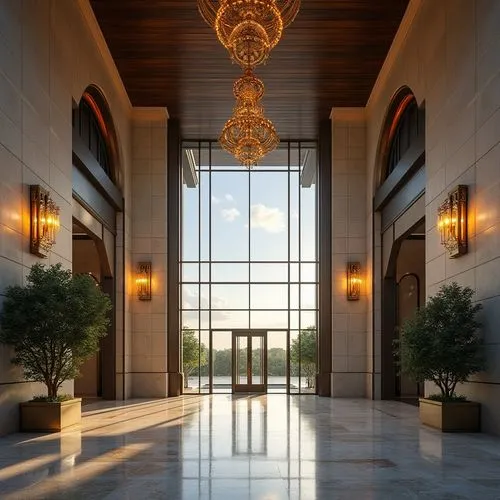 Cultural Center Futurism Style Building Design Ideas