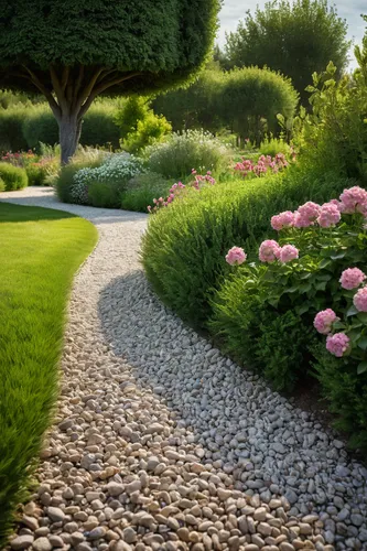 outdoors,garden,gravel road,flower,grass,trees,bush,,landscape designers sydney,landscape design sydney,flower borders,pathway,perennial plants,landscaping,tree lined path,landscape lighting,walkway,s