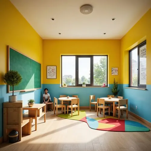Art Nouveau Style Elementary School Building Design Ideas