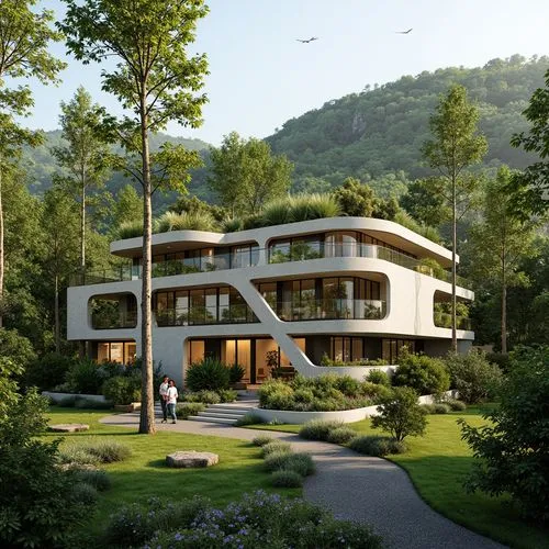 Penthouse Experimental Architecture Design Ideas