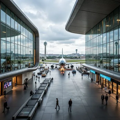 Airport Romanesque Style Design Ideas
