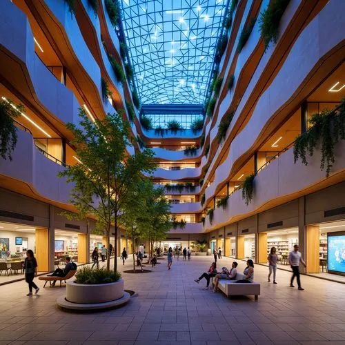 Student Hall Modernism Style Building Design Ideas