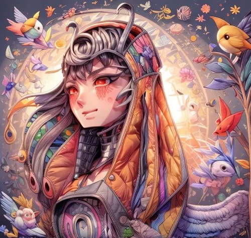 amano,coral guardian,fantasy portrait,koi,vanessa (butterfly),yi sun sin,fairy penguin,flora,alibaba,god of the sea,spring unicorn,sea god,白斩鸡,fae,ephedra,nami,birds of the sea,dragon li,magi,koi pond