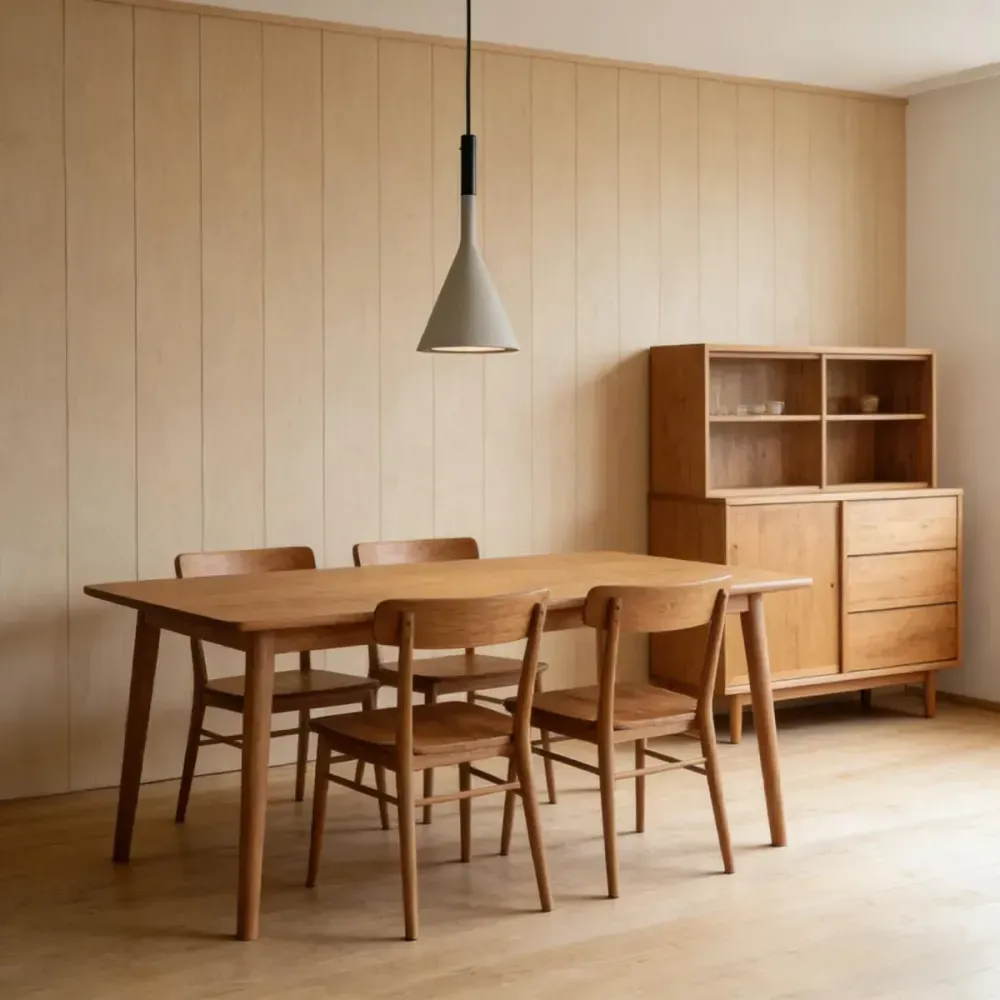 Conical Concrete Pendant Light