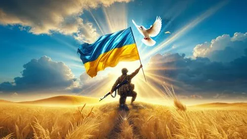 sunrise hue, cloud, golden light,a man holding a flag while standing in a field,victory day,day of the victory,freedom from the heart,the country,auguries,raid,independence,flagman,homeland,liberator,
