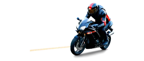 Motorcycle, shiny black body, chrome exhaust pipe, sporty red stripes, low-angle shot, dynamic composition, speeding motion blur, realistic metallic reflection, warm afternoon sunlight, dramatic shado