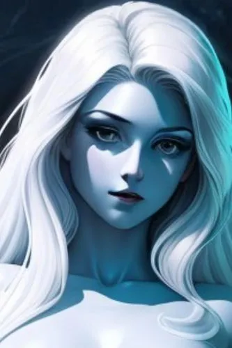 Beautiful anime woman, highly detailed, realistic picture, perfect proportion, masterpiece, perfect lighting, beautiful skin, hd,,the snow queen,white rose snow queen,ice queen,elsa,blue enchantress,w