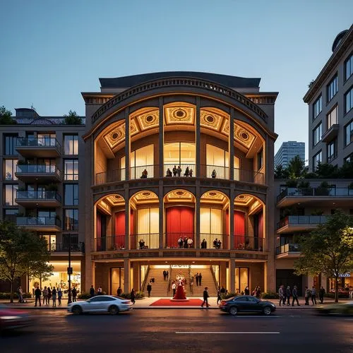 Opera House Social Housing Architecture Design Ideas